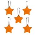 thumbnail image 2 of Agiferg 5PCS Reflective Pendant Outdoor Safety Reflective Pendant Star Shape Safety Reflective Suitable For Backpack Riding Walking Running, 2 of 2