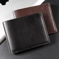 thumbnail image 3 of Cartera corta multifuncional de cuero PU para hombre, cartera de moda para tarjetas, cartera para hombre, 3 of 5