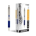 thumbnail image 1 of Bolígrafo de Gel Retráctil Zebra Pen G-402 con Punta Fina de 0.5 mm y Cuerpo de Acero Inoxidable, 1 of 3