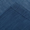 thumbnail image 3 of 1 Piece Linen Look Textured Sheer Window Treatment Valance (52" x 18", Navy), 3 of 3
