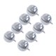 thumbnail image 4 of Silver Leaf Balloons, Shiny Surfaces Smoother Surfaces 8Pcs 4D Silver Foil Balloon For Anniversaries ANGGREK Otros, 4 of 8