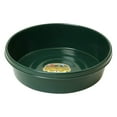 thumbnail image 2 of Little Giant 3 Gallon Flat Farm Livestock Feed Utility Pan, Green (6 Pack), 2 of 2