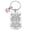 0217, variant on Friendship Keyring Rustproof Stainless Steel Key Chain Perfect Keepsakes Birthday Christmas Gift For Close Friend