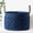 Navy Blue, variant on Laundry Basket 20" x20 " x11.8 ",Extra Large Round Blanket Basket with Leather Handle, Felt Storage Basket for Living Room, Dog Toys