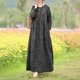 thumbnail image 1 of Fashion Floral Dress Women's Spring Sundress 2023 ZANZEA Casual Long Sleeve Maxi Vestidos Female Hollow Printed RobeM Gao Jinjia LED, 1 of 2