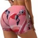 thumbnail image 1 of Fotbe Cool Flamingos Sunglasses Scene Shorts Sin Costuras – Shorts Deportivos de Cintura Alta para Mujer, Elásticos para Gimnasio, Yoga, Running o Ciclismo-Large, 1 of 8