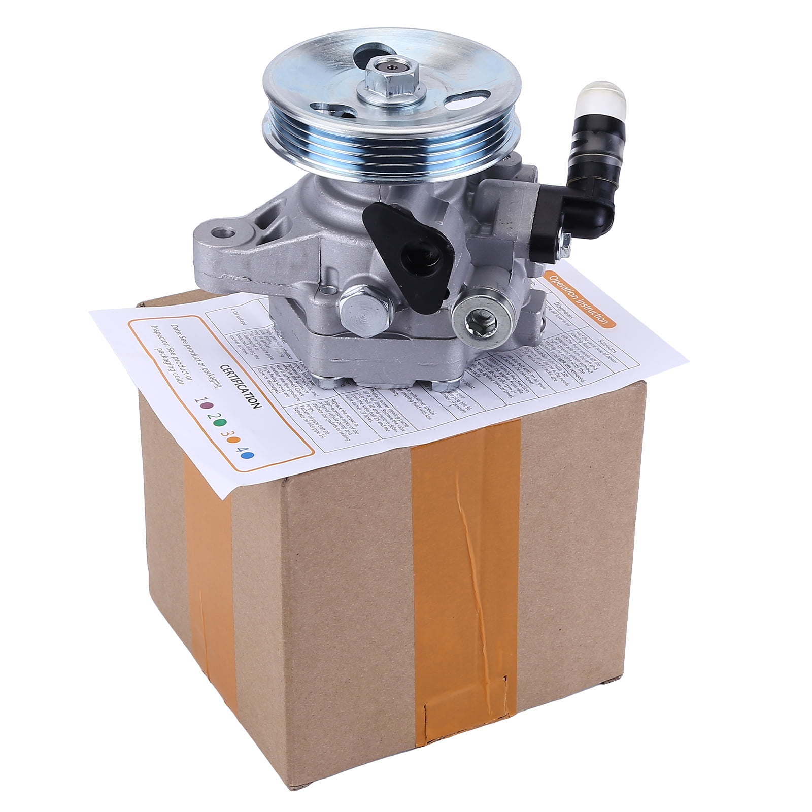 Gsuatey Power Steering Pump w/ Pulley 21-5267 for Acura EL Honda Civic 1.7L 2001-2005