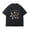 Black, variant on Ella Langley Merch Butterfly Season Vintage Washed Cotton Dirtyfit T-Shirt Oversized Black Graphic Y2K Tee