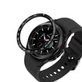thumbnail image 1 of Galaxy Watch4 42mm Metal Watch Bezel with Scratch Protection, Multiple Colors & Patterns, Easy Install & Removal, Stainless Steel Design, 1 of 2