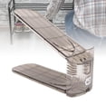 thumbnail image 3 of Organizador de Tragamonedas de Zapatos, 10 piezas de Doble Capa de la Rejilla de Calzado Ajustable Savidor de Espacio Transparente Plegado Pilador de Zapatos Almacenamiento de, 3 of 7