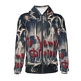 thumbnail image 7 of Vampire Diaries Teen Sweatshirts Hoodies Youth Hooded Hoody Fashion Zipper Coat For Boys And Girls, 7 of 7