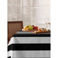 thumbnail image 6 of Thin Gray Table Cloth 54x108 Inch Rectangle, Line Law Enforcement Correctional Corrections Guards Officers Waterproof Tablecloth Washable Table Cover for Party Picnic Dinner Decor, 6 of 8