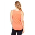 thumbnail image 2 of The Bella + Canvas Ladies Flowy V-Neck Tank Top - CORAL - S, 2 of 2