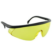TITUS Large Industrial/Scientific Safety Glasses (Without Pouch, Adjustable Frame - Yellow)