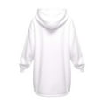 thumbnail image 4 of Double Hooded Cardigan Windproof Jacket With Drawstring Pockets for Women's Outdoor Wear, 4 of 5