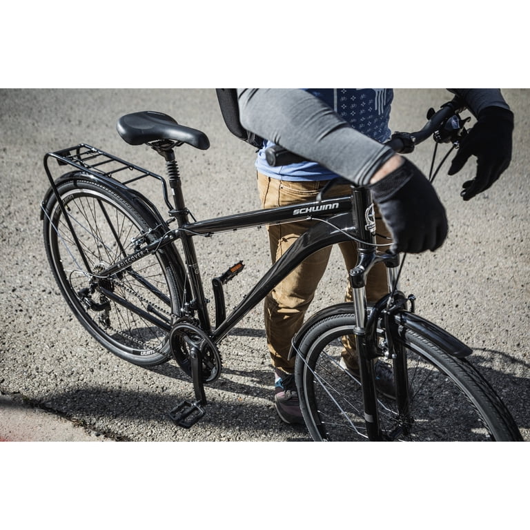 Schwinn Discover 2 Hybrid Bike, 700c Wheels, Ages 14+, Black