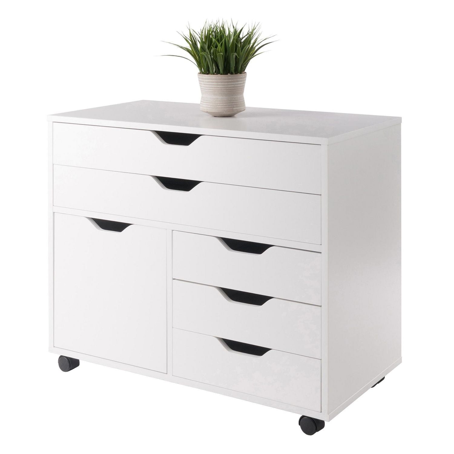 Halifax 3 section cabinet - White