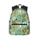 thumbnail image 1 of Balery Christmas Donuts Mochila para Mujeres y Hombres, Mochila Ligera Casual para Viajes, Mochila Clásica Básica para la Universidad, 1 of 6
