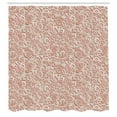 thumbnail image 2 of Ambesonne Vintage Shower Curtain, Classic Floral Swirls Print, 69"Wx75"L, Pale Almıond, 2 of 4