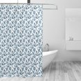 thumbnail image 2 of Rateoe Nautical Theme Anchors Shower Curtain - Fancy Bathroom Shower Curtain Sets - Waterproof Shower Curtain with Hooks with 12 Plastic Hooks 72x72 Inches, 2 of 5