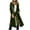 Green, variant on Fmbrln Womens Elegant Vintage Velvet Coat Long Sleeve Back High Slit Solid Color Coat Casual Dressy Party Jackets with Pockets Green 2XL