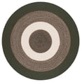 thumbnail image 2 of Safavieh Braided Darius Geometric Reversible Area Rug, Green/Beige, 5' x 5' Round, 2 of 7
