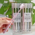 thumbnail image 3 of Grandest Birch 8Pcs Soft Toothbrushes,with Individual Head Cover Food Grade,Multifunctional Travel Eco-friendly Tooth Brushes Bathroom Accessories.for Home Dorm Supply, 3 of 12