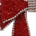 thumbnail image 2 of DIY Bow Knot Crystal Patches Bow Tie Rhinestones Applique Bling Beaded Diamonds Patches Garment Shoes Hats Decor Accessories 2Pcs, 2 of 5