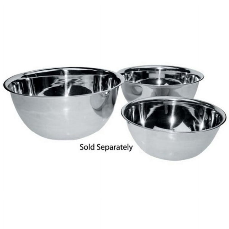  Winco 8 Quart Heavy-Duty Stainless Steel Mixing Bowl with  Non-Slip Base: Kitchen Tools: Home & Kitchen