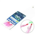 thumbnail image 2 of Rooha 6Pcs Soft Fishing Lure Rigs Bait Jig Lure Feather Lure Herring Bait Tackle Flash Luminous String Hook Freshwater Fishing Tools, 2 of 9
