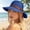 Blue, variant on HuangHuanChen Sun Hats For Women Summer UPF 50 UV Protection Sun Hat Wide Brim Packable Foldable Bucket Hat Garden Sunhat for Women Beach Hat for Travel Holiday Blue One Size