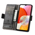 thumbnail image 3 of Compatible With Samsung Galaxy A14 5g/ 4g Rfid Blocking Leather Wallet Case Card Holder Flip Folio Shockproof Cover, 3 of 3