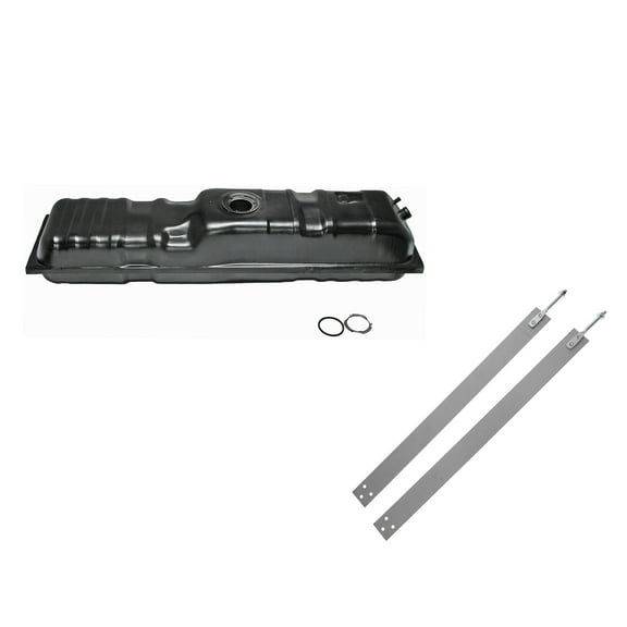 TRQ Gas Fuel Diesel Tank 20 Gallon w/ Strap Set for Chevy GMC Pickup Truck FTA65948 Fits select: 1982-1986 CHEVROLET C10, 1987 CHEVROLET R10