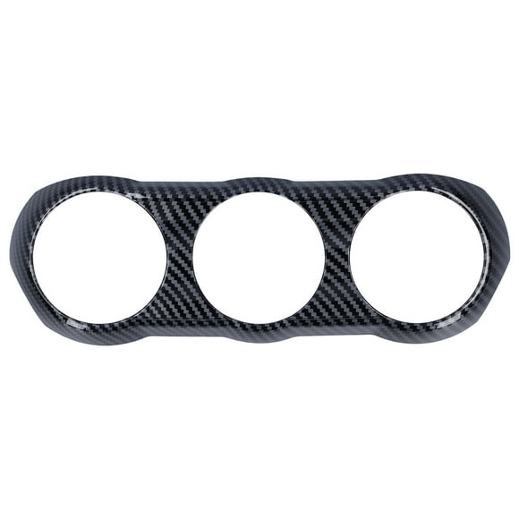 BOROCO Revêtement D'habillage De Commutateur De Climatisation, Remplacement De Style en Fiber De Carbone pour Mazda CX3 CX-3 2016-2018