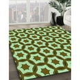 thumbnail image 3 of Ahgly Company Machine Washable Indoor Rectangle Transitional Dark Bronze Brown Area Rugs, 2' x 3', 3 of 7