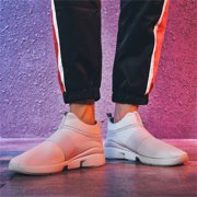 BUBUDENG Shoes for Men Comfortable Walking Shoes Lightweight Athletic Running Sneakers Sports Slip on Casual Shoes