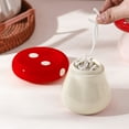 thumbnail image 5 of kkbbma under $5 Toothpick Holder, Cute Mushroom Toothpick Dispenser, Kitchen Home Restaurant Dining Room Toothpick Container Birthday Mother's Hostess Gift for Friend Family Decoration, 5 of 6