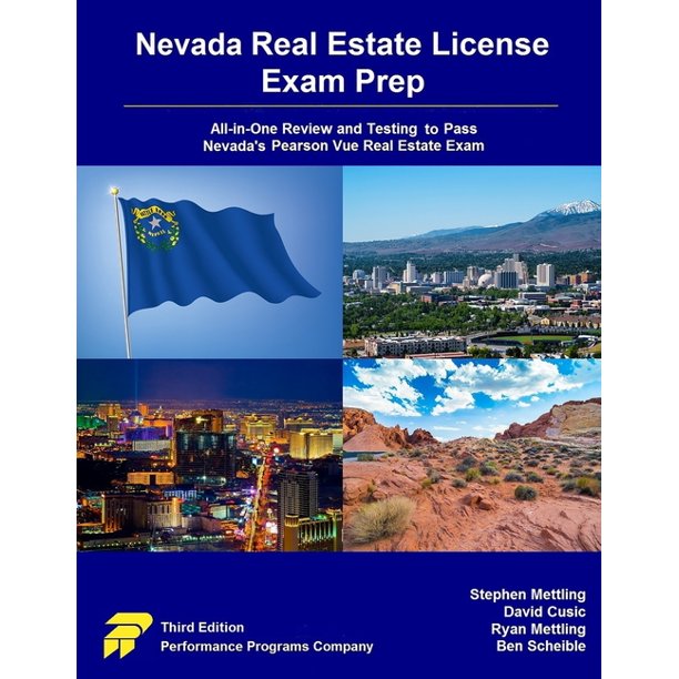 Nevada Real Estate License Exam Prep AllinOne Review and Testing to