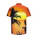 thumbnail image 3 of Camisas de Manga Corta para Hombre Impresas Turndown Collar Superior, Estirable Casual de Manga Corta Blusa, 3 of 5