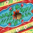 thumbnail image 5 of vidaXL Hand Painted bedside Cabinet 40x30x50 cm Solid Mango Wood, 5 of 5