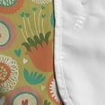 thumbnail image 4 of Whimsical Microwave Oven Cover, Botanical Pattern with Doodle Style Blooming Flowers Spring Fantasy Garden Art, Water Resistant Organizer with Pockets for Kitchen, 36" x 12", Multicolor, by Ambesonne, 4 of 4