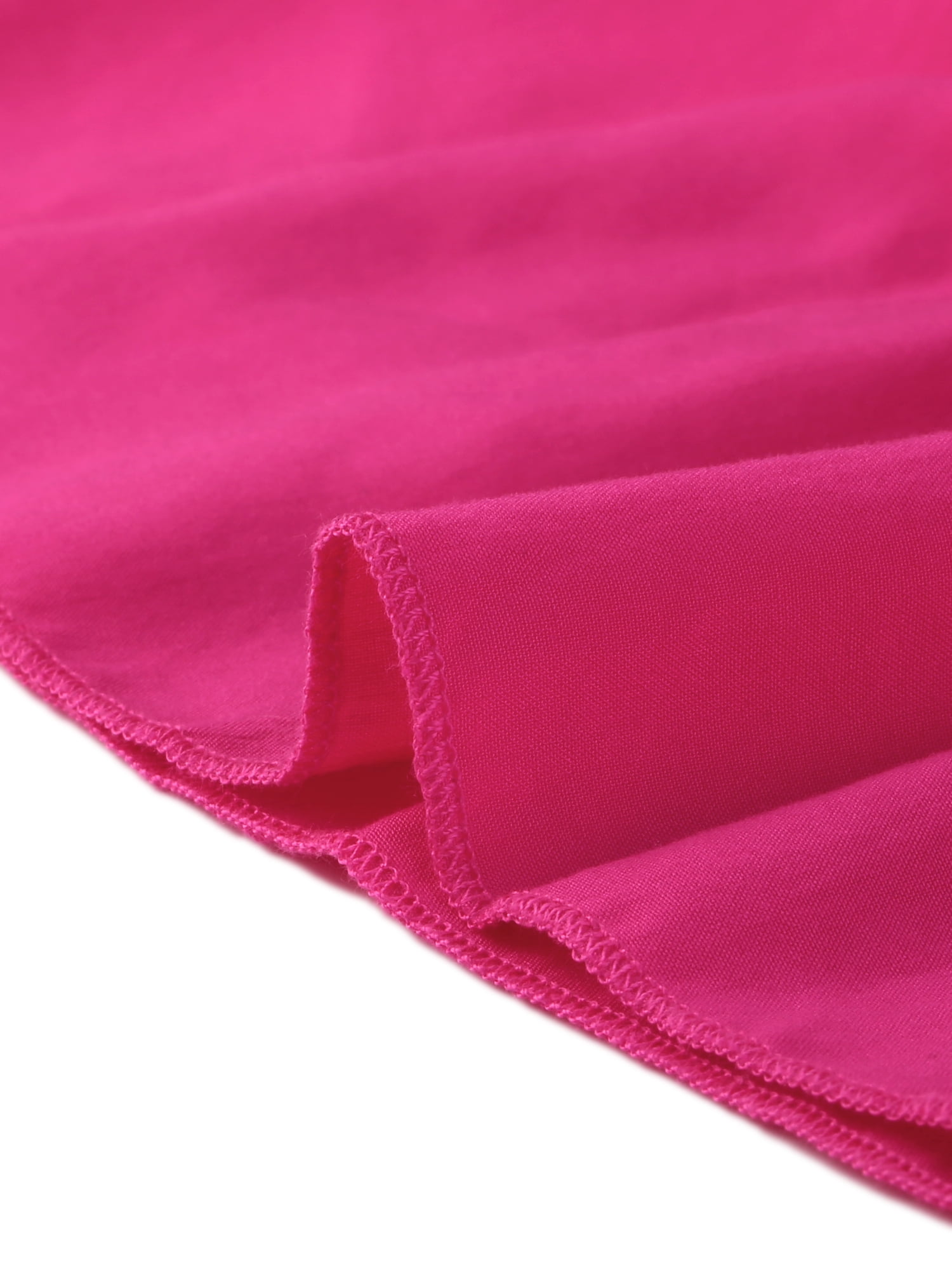 DARING DIVA Babydoll Swing Dress Tiered Tunic Dress XS Hot Pink
