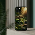 thumbnail image 4 of DistinctInk Tough Case for Apple iPhone 14 PLUS (6.7" Screen), Compatible with MagSafe Charging - "Enchanting Wildlife: Magnificent Animals in their Picturesque Habitat", 4 of 6