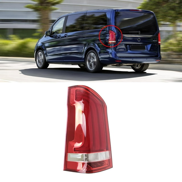BINB ROAD LED Tail Light Assembly Left Driver Side 4478200564 Compatible with Mercedes Benz Vito W447 V220d V250 2017-2019