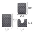 thumbnail image 2 of Mainstays Memory Foam Bath Mat Set, 2 of 5