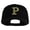 Black, variant on Greek Alphabet RHO Patched Unstructured Cotton Twill Washed Cap - Khaki OSFM