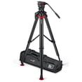 thumbnail image 2 of Sachtler aktiv10T 100mm Fluid Head with flowtech 100 Carbon Fiber Tripod and Mid-Level Spreader, 2 of 10