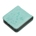 thumbnail image 3 of TECH CIRCLE for Samsung Galaxy Z Flip 6 Case 6.7" 2024, PU Leather Protective Phone Case with Credit Card Holder Slot, Lightweight Durable Cute Butterfly Cover with Lanyard for Women Men, Green, 3 of 4