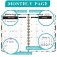 thumbnail image 4 of 2024 Appointment Book/Planner - Weekly Appointment Book/Planner 2024, 2024 Daily Planner , Flexible Soft Cover,,,style:style 1;, 4 of 6