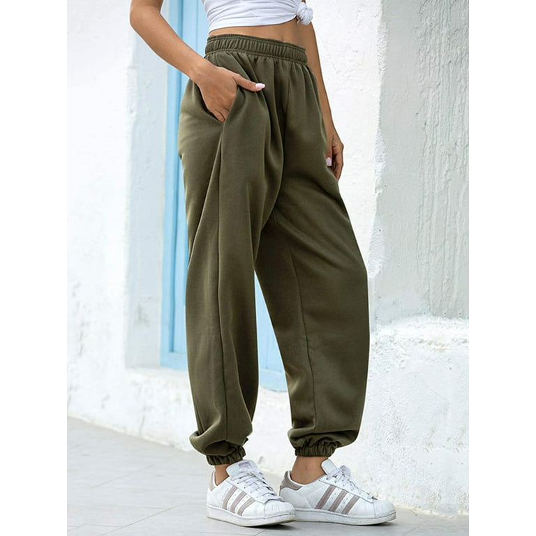 Loose Fit Solid Open Ankle Sweatpants – Guide Clothing